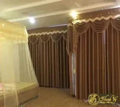 Rèm Vải Màu Nâu Đậm ms th022 rsz man cua e