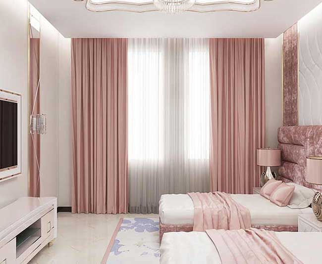 Cách chọn rèm cửa sổ phòng ngủ để mang lại giấc ngủ ngon rem vai lop thanh vy