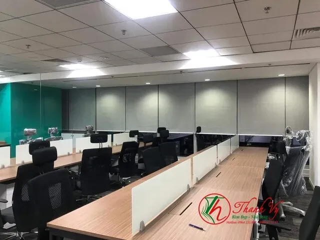 Rèm cuốn màu xám nhạt Rèm cuốn màu xám nhạt Rem cuon mau xam nhat 3