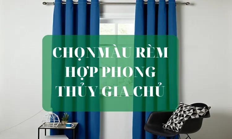 Rèm cửa 1 màu hợp phong thủy gia chủ Rước Tài Lộc về nhà rèm cửa 1 màu chon mau rem 1