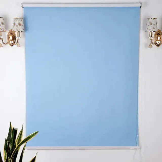 Rèm cuốn màu xanh Dương Rèm cuốn màu xanh Dương rem cuon mau xanh duong 1