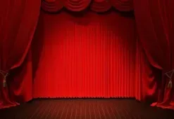 Rèm hội trường màu Đỏ Đô Rèm hội trường màu Đỏ Đô rem hoi truong do do 2