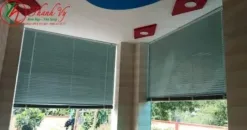 Rèm sáo nhôm màu xanh rèm sáo nhôm màu xanh rem sao nhom mau xanh 4