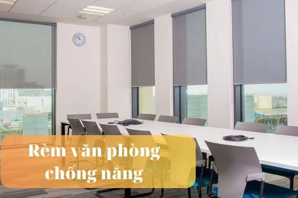Cách chọn rèm cửa văn phòng chống nắng chuẩn điểm 10 chất lượng rèm cửa văn phòng chống nắng rem van phong chong nang tn