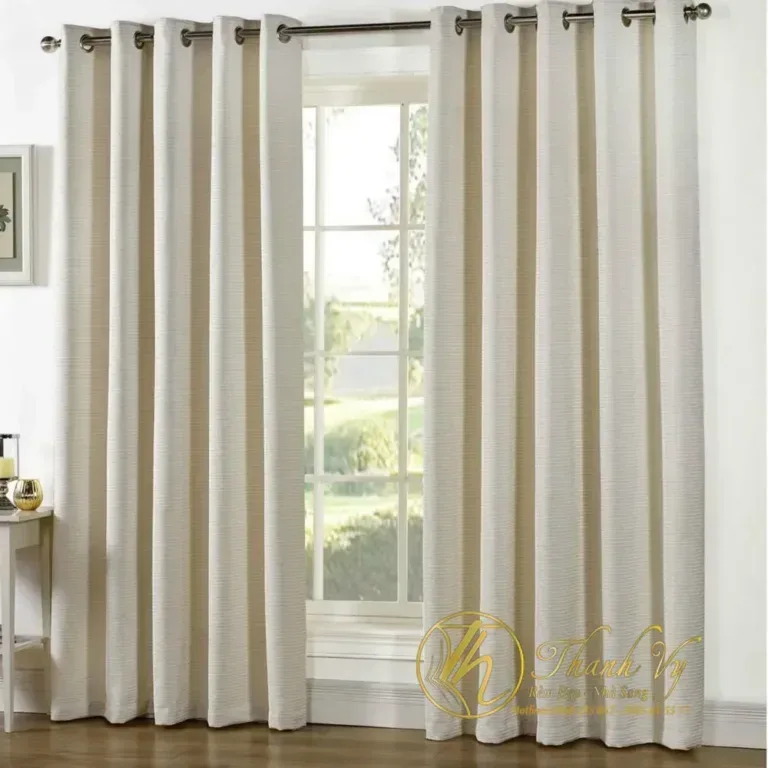 Top 10 mẫu rèm cửa sang trọng hợp với tường màu kem tường màu kem chọn rèm màu gì tuong mau kem hop rem mau gi