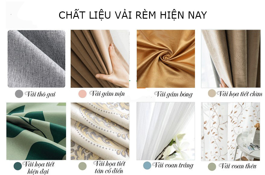 Top 10 mẫu rèm vải đẹp được ưa chuộng hiện nay mẫu rèm vải đẹp vai may rem