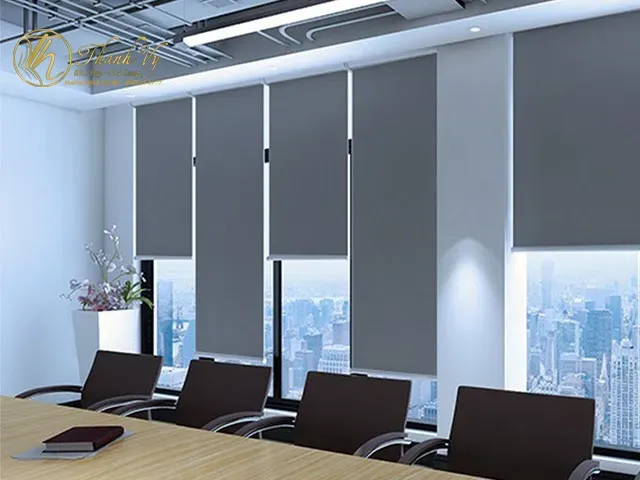 Những mẫu rèm văn phòng hiện đại được ưa chuộng nhất năm 2022 mẫu rèm văn phòng hiện đại rem cuon van phong dep 2