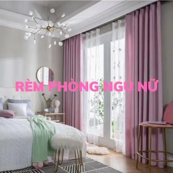 Tổng hợp các mẫu rèm cửa phòng ngủ nữ mà các nàng đều mê rèm cửa phòng ngủ nữ rem phong ngu nu dep tn