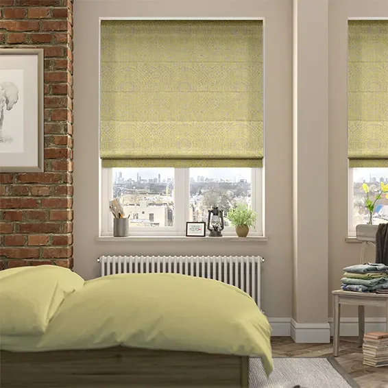 Cách thiết kế rèm phòng ngủ để vừa Rẻ – Đẹp – Sang thiết kế rèm phòng ngủ rem roman mau vang 2