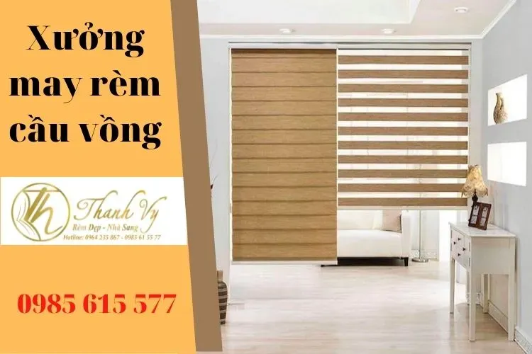 Xưởng rèm cầu vồng uy tín ở TPHCM chất lượng được khẳng định xưởng rèm cầu vồng xuong rem cau vong