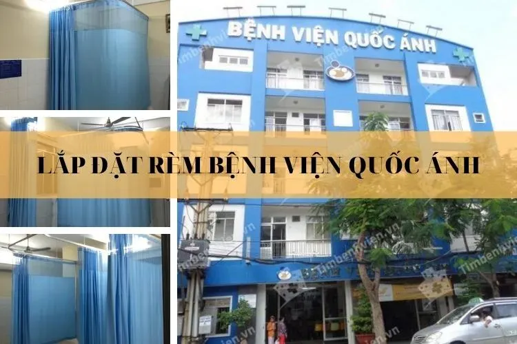 Thi công rèm y tế tại bệnh viện Quốc Ánh TPHCM rèm y tế tại bệnh viện Quốc Ánh Rem ngan giuong y te benh vien tn