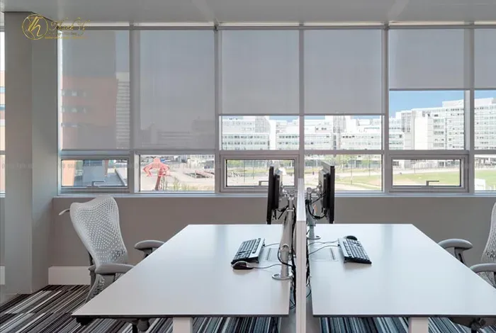 Những mẫu rèm văn phòng hiện đại được ưa chuộng nhất năm 2022 mẫu rèm văn phòng hiện đại rem luoi vp