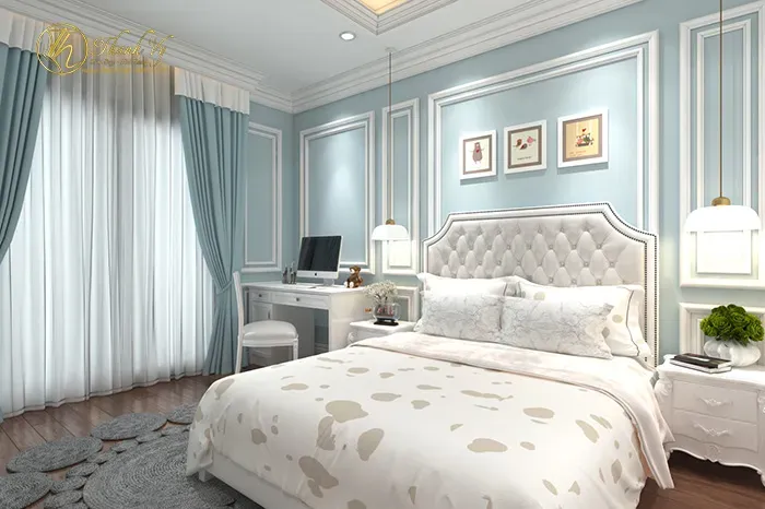 Những mẫu rèm phòng ngủ tân cổ điển sang trọng đẳng cấp rèm phòng ngủ tân cổ điển rem tan co dien 1