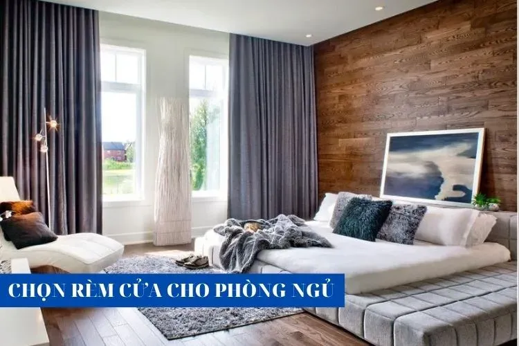 Phòng ngủ nên dùng rèm gì và cách chọn rèm phù hợp phòng ngủ nên dùng rèm gì rem vai phong ngu tn