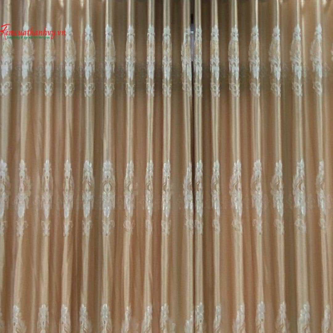 Rèm Vải Hoa Văn Màu Vàng Quận Bình Tân