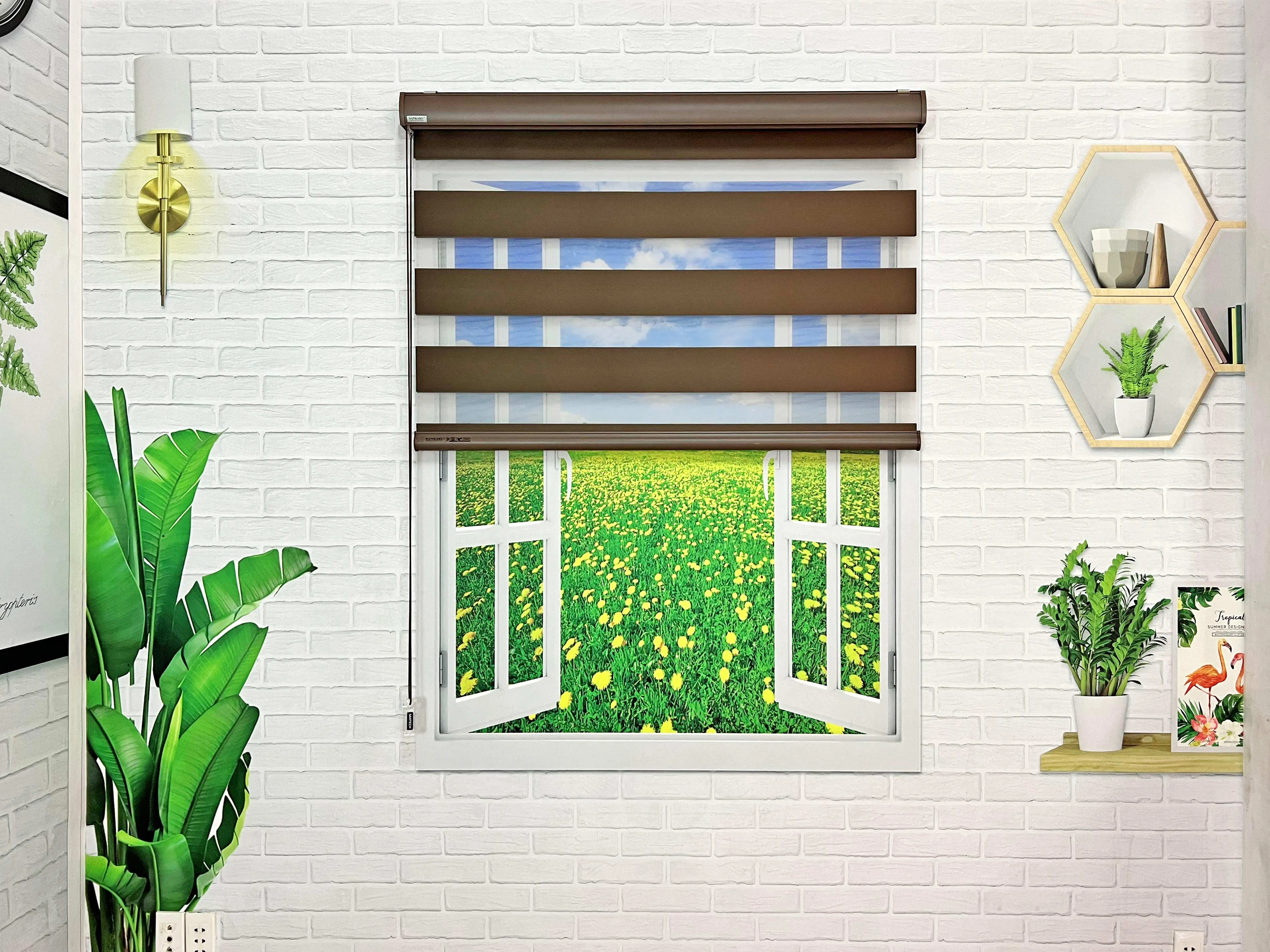 Rèm Cầu Vồng Một Màu: Đơn Giản Nhưng Không Kém Phần Tinh Tế - Thanh Vy Curtains