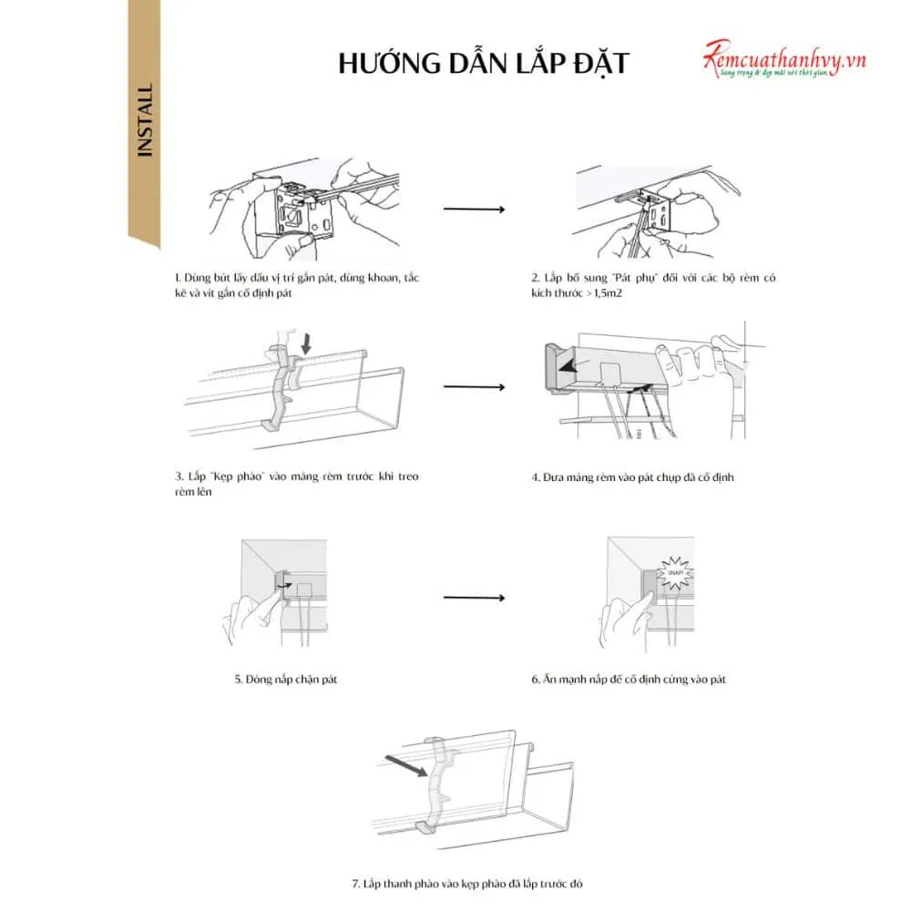 thông số kĩ thuật rèm gỗ