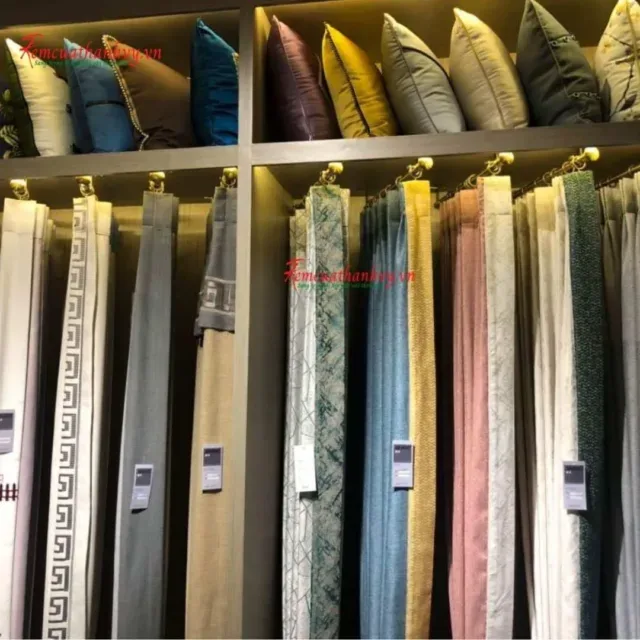 12Rèm Vải Nhập Khẩu Cao Cấp Tại Thanh Vy Curtains