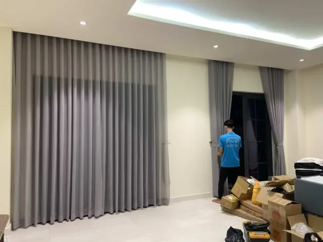 Thanh Vy tại Công Trình Rèm Vải 2 Lô