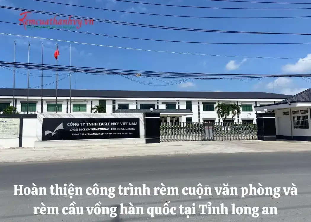 công trình rèm cầu vồng Long An